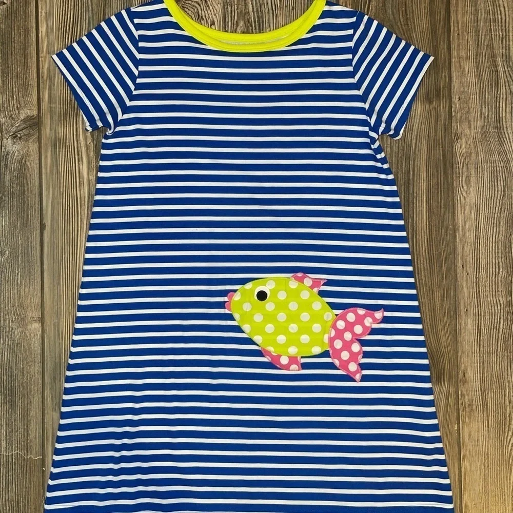 Kelly’s Kids Appliqué Fish Dress